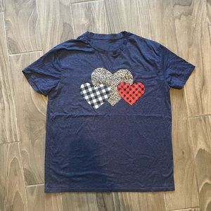 Patterned hearts Women’s T-Shirt